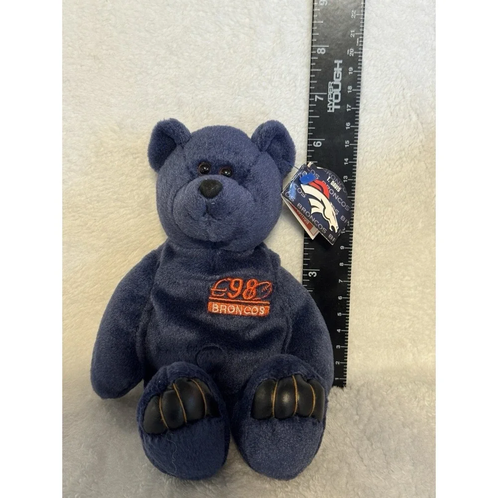 Denver Broncos Terrell Davis Limited Treasures Pro‎ Bear #30 NWT NFL